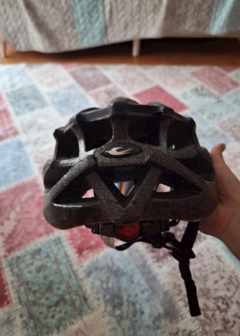 Siyah Desenli Biker Motosiklet Kaskı - Görsel 3