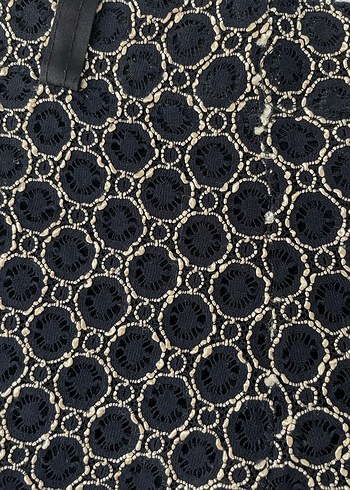 Düğmeli Siyah Mini Şort - Görsel 5