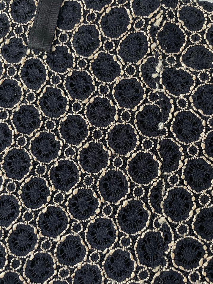 Düğmeli Siyah Mini Şort - Görsel 5