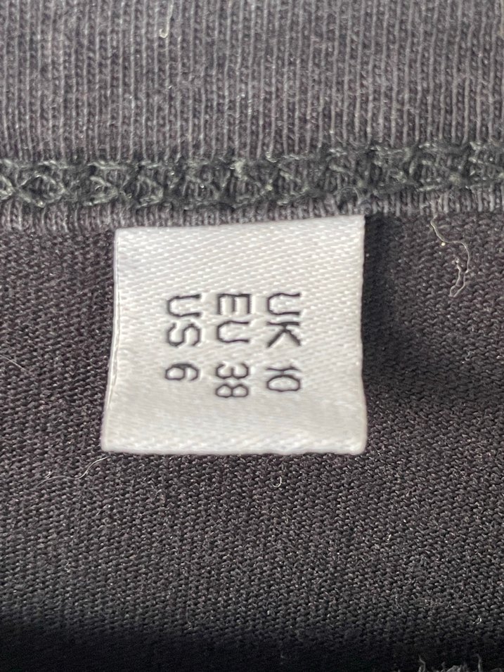 Siyah Baskılı Hamile Mini Elbise - Görsel 3