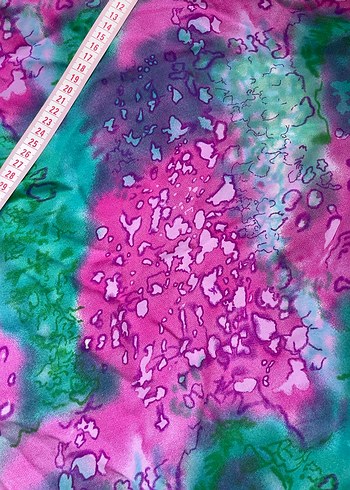 Bohem Midi Bağlama Desenli Hamile Eteği - Görsel 4