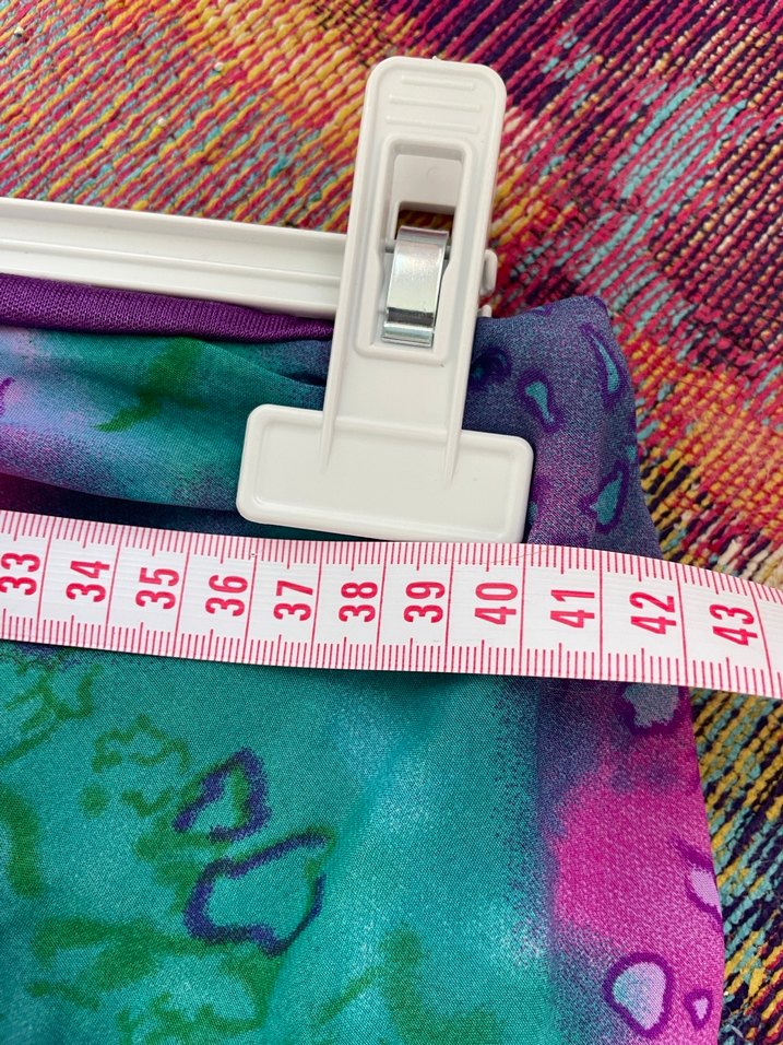 Bohem Midi Bağlama Desenli Hamile Eteği - Görsel 2