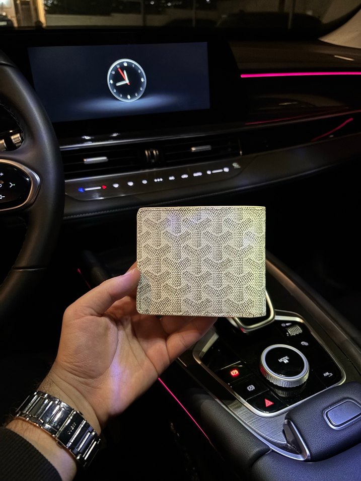 Goyard Hakiki Deri Erkek Cüzdan - Görsel 3