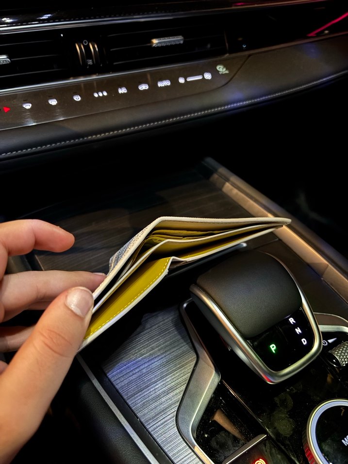 Goyard Hakiki Deri Erkek Cüzdan - Görsel 4