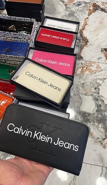 Calvin Klein Calvin Klein Siyah Cüzdan