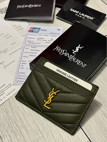 YSL KARTLIK YEŞİL