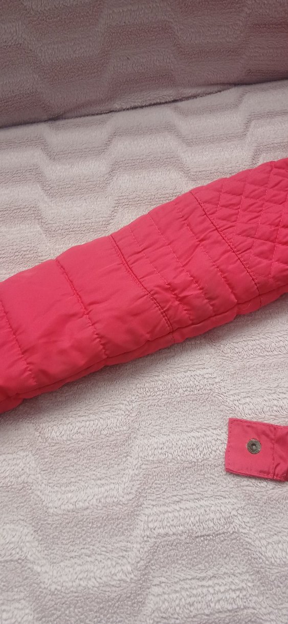 Pembe kız cocuk mont - Görsel 3