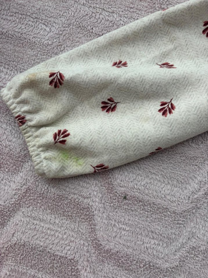 Bordo Nakışlı Bohem Kız Elbisesi - Görsel 4