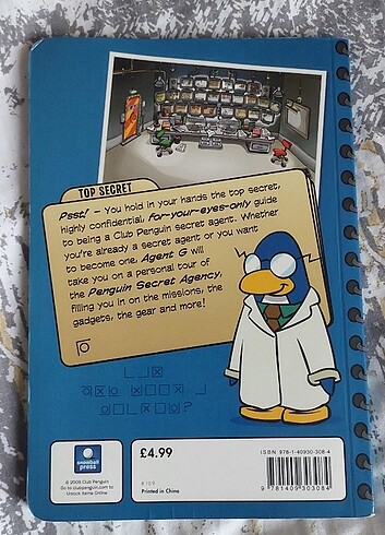  Beden Club Penguin Secret Agent Handbook