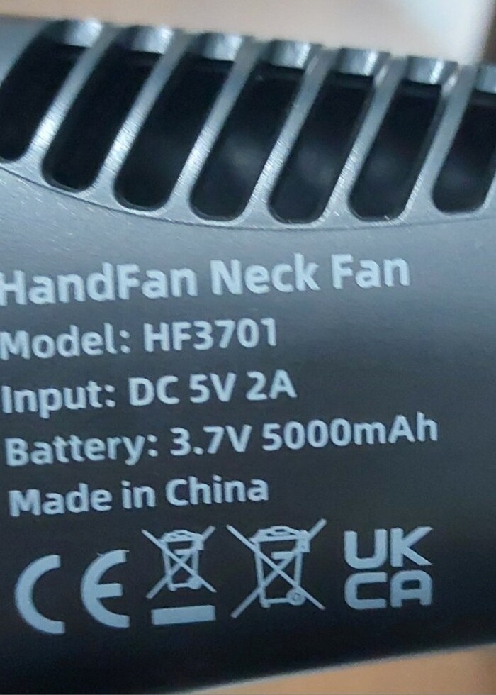 HandFan HF3701 Boyun Fanı - Görsel 3
