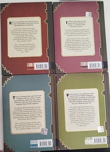  Minecraft Handbooks (El Kitabı)