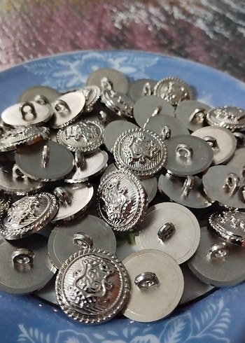 Bohem Tarzı İşlemeli Düğmeler 100 adet 30tl - Görsel 11