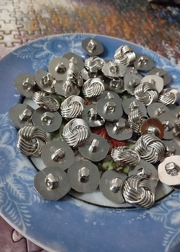 Bohem Tarzı İşlemeli Düğmeler 100 adet 30tl - Görsel 12