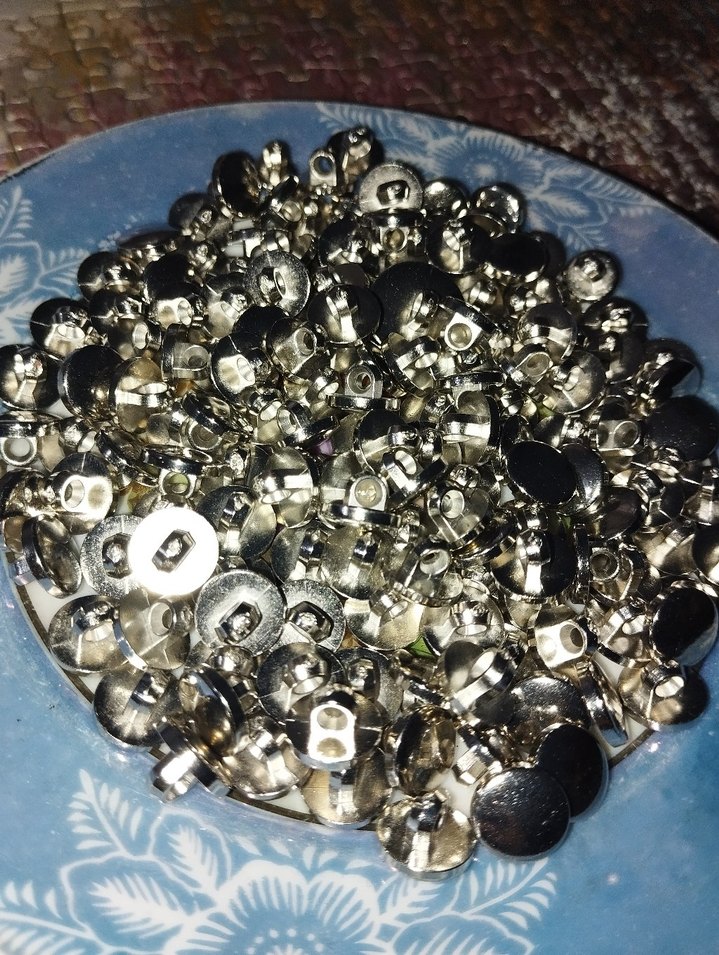 Bohem Tarzı İşlemeli Düğmeler 100 adet 30tl - Görsel 5