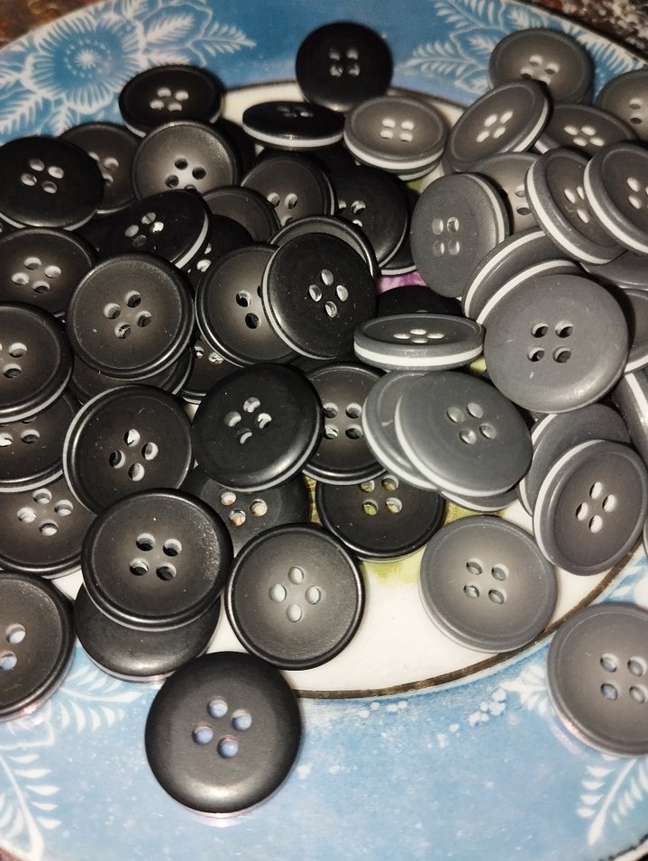 Bohem Tarzı İşlemeli Düğmeler 100 adet 30tl - Görsel 4