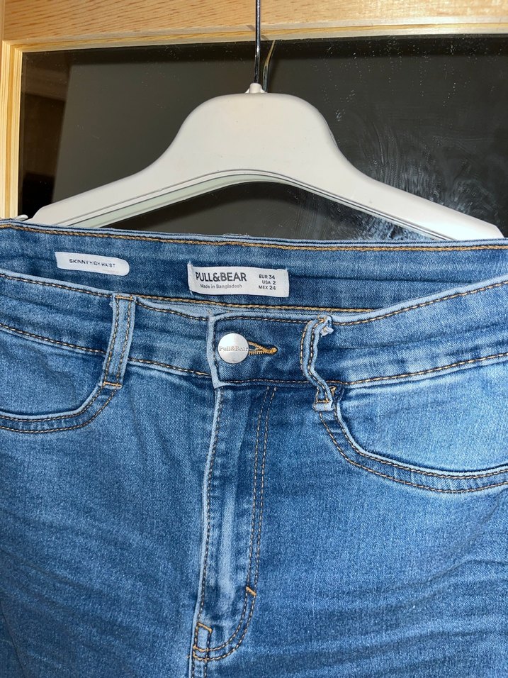 Pull and Bear Kadın Dar Kesim Kot Pantolon - Görsel 3