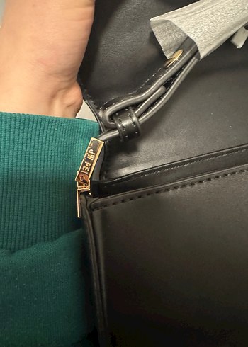 Jw pei siyah deri çanta - Görsel 6