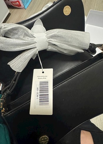 Jw pei siyah deri çanta - Görsel 5