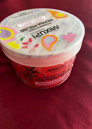MIXUP! Hand Foot Sulphur Peeling - Görsel 2