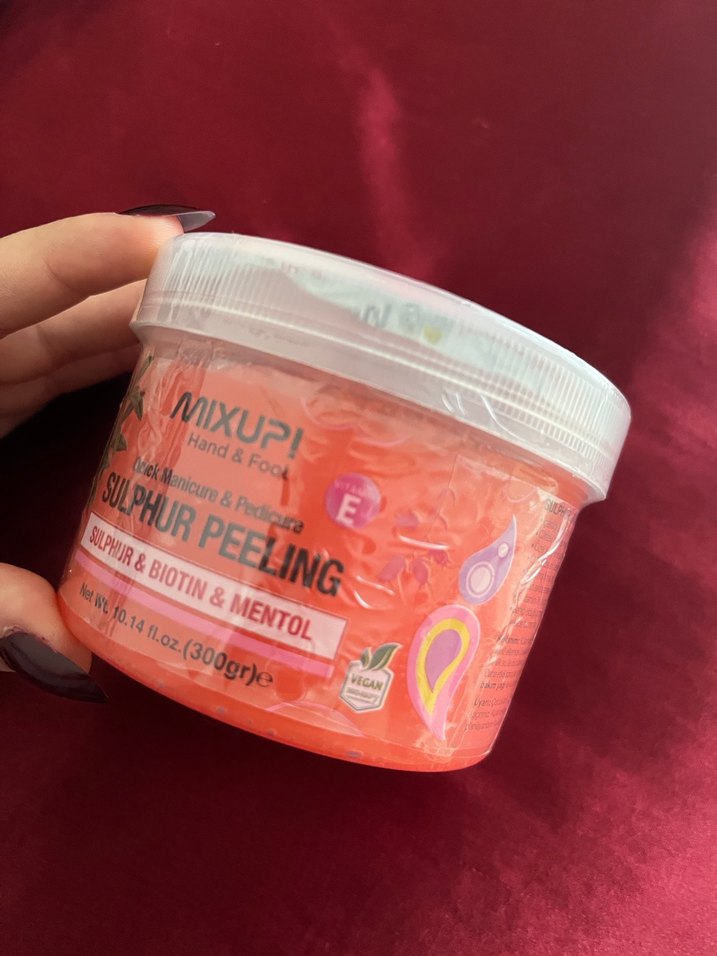 MIXUP! Hand Foot Sulphur Peeling - Görsel 3