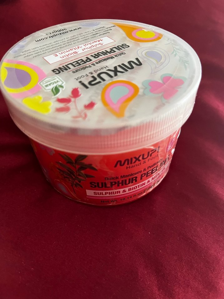 MIXUP! Hand Foot Sulphur Peeling - Görsel 2