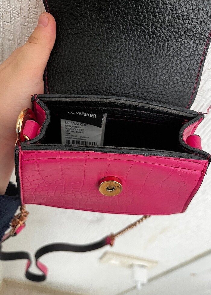 Pembe çanta - Görsel 3