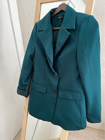 34 Beden yeşil Renk Blazer ceket