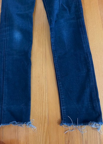 Levis Kadın Lacivert Normal Kesim Midi Kot Pantolon