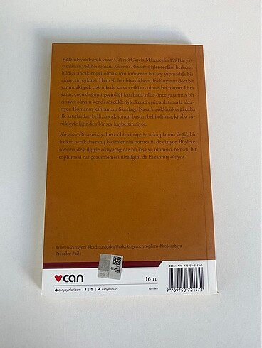 Kırmızı Pazartesi Gabriel Garcia Marquez
