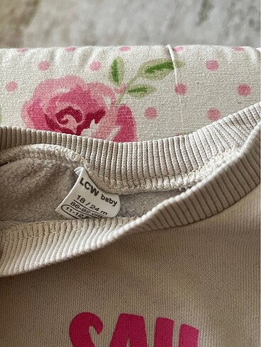 18-24 Ay Beden Sweatshirt