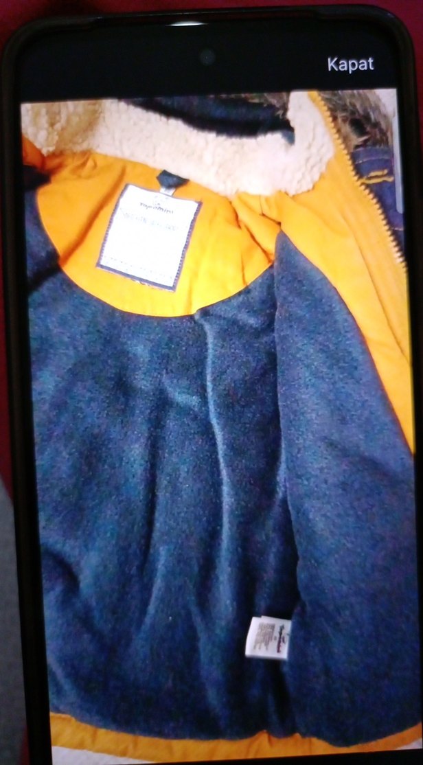 kürklü Kapşonlu erkek çocuk montu - Görsel 3