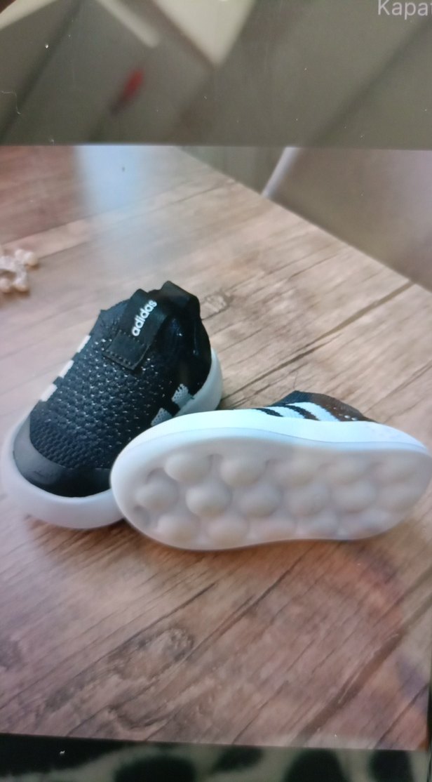 Erkek Çocuk Siyah Adidas Spor Ayakkabı - Görsel 2