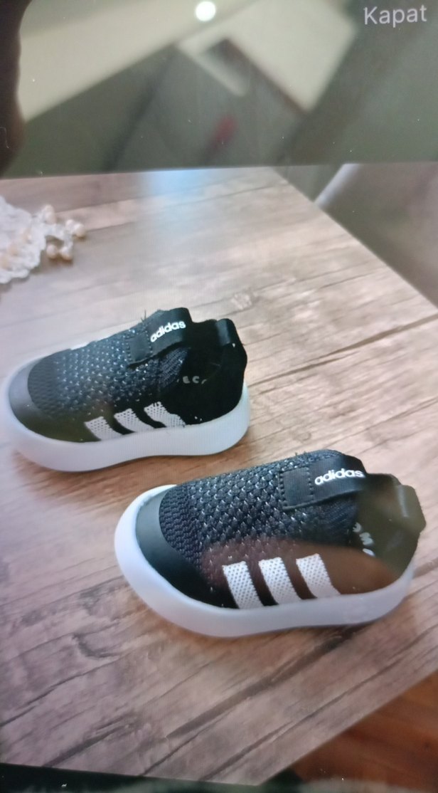 Erkek Çocuk Siyah Adidas Spor Ayakkabı - Görsel 4