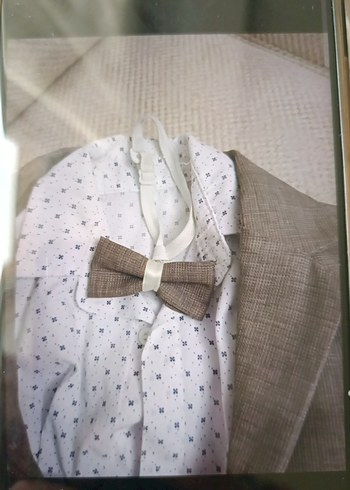 Gri Ceketli Erkek Bebek Kot Takım - Görsel 2