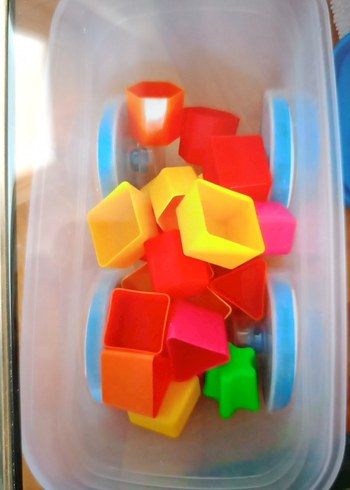 Mavi Kapaklı Renkli Eğitim Oyuncağı - Görsel 2