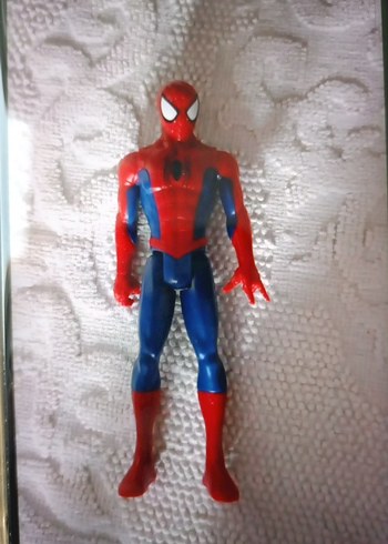 renkli örümcek adam ve iron man figürleri - Görsel 2