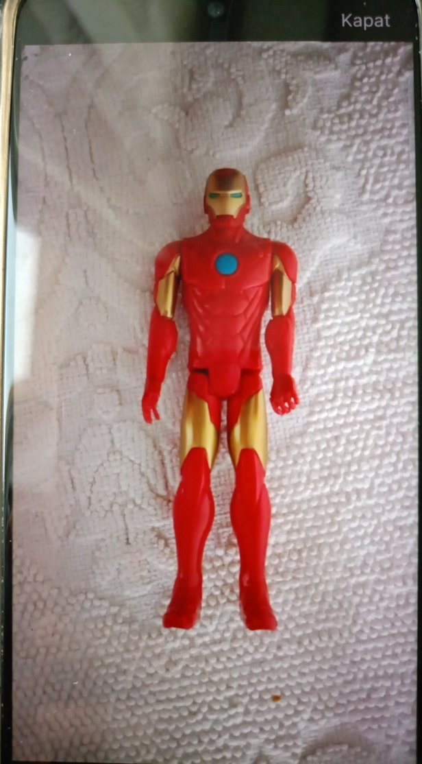 renkli örümcek adam ve iron man figürleri - Görsel 3