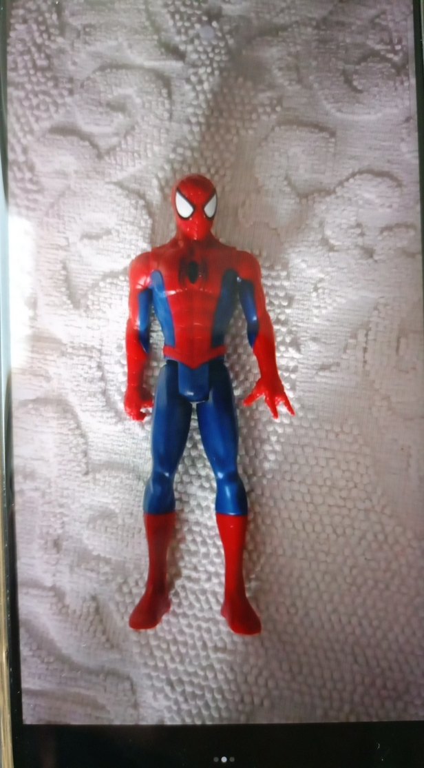 renkli örümcek adam ve iron man figürleri - Görsel 2