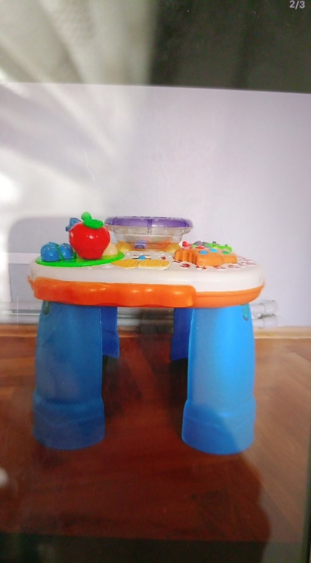 Renkli Çok Fonksiyonlu Eğitici Oyuncak Masa - Görsel 2