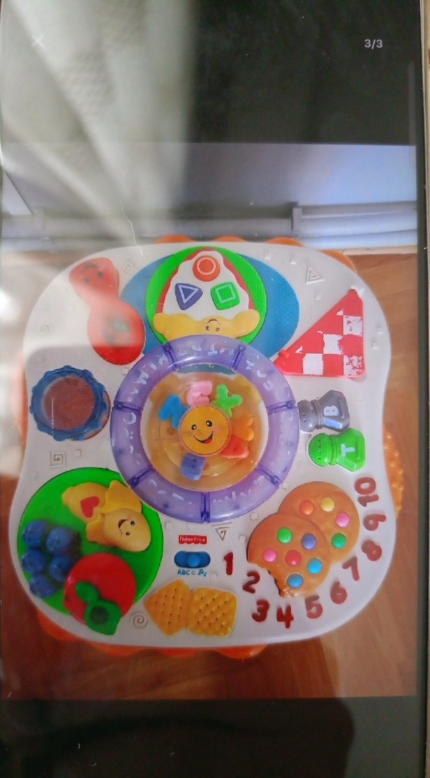 Renkli Çok Fonksiyonlu Eğitici Oyuncak Masa - Görsel 3