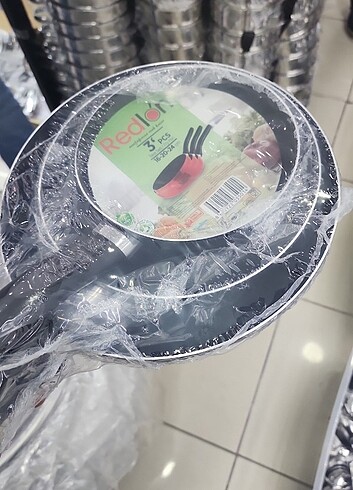 3lü teflon tava seti 