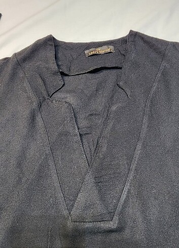 Yaka detaylı bluz  - Görsel 3