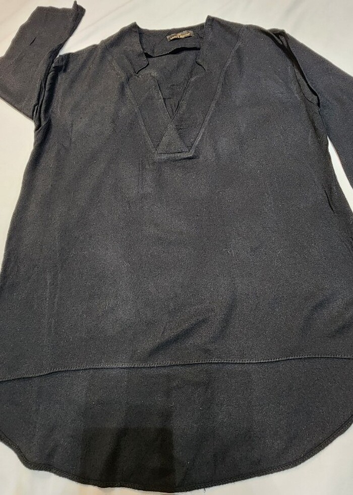 Yaka detaylı bluz  - Görsel 2