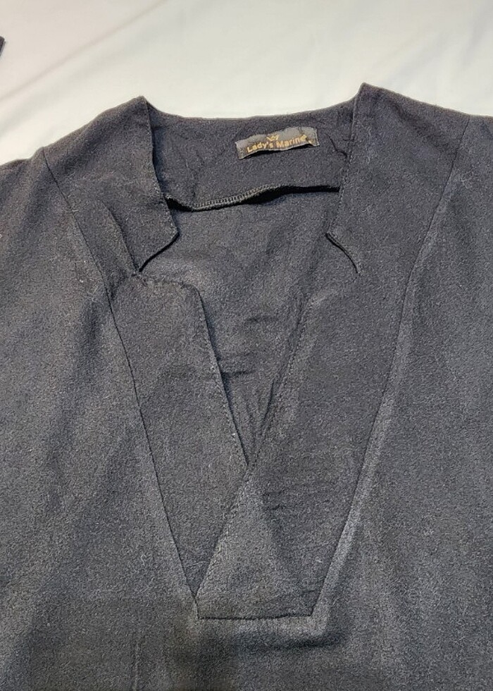 Yaka detaylı bluz  - Görsel 3