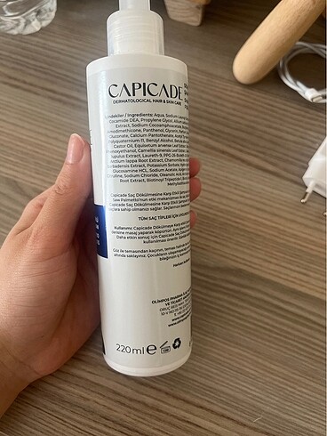  Beden Capicade şampuan