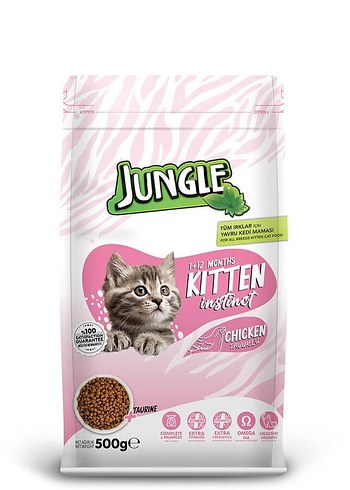 Jungle Yavru Kedi Maması Tavuklu 500g