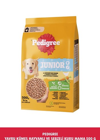 Pedigree Junior Yavru Köpek Maması 500g