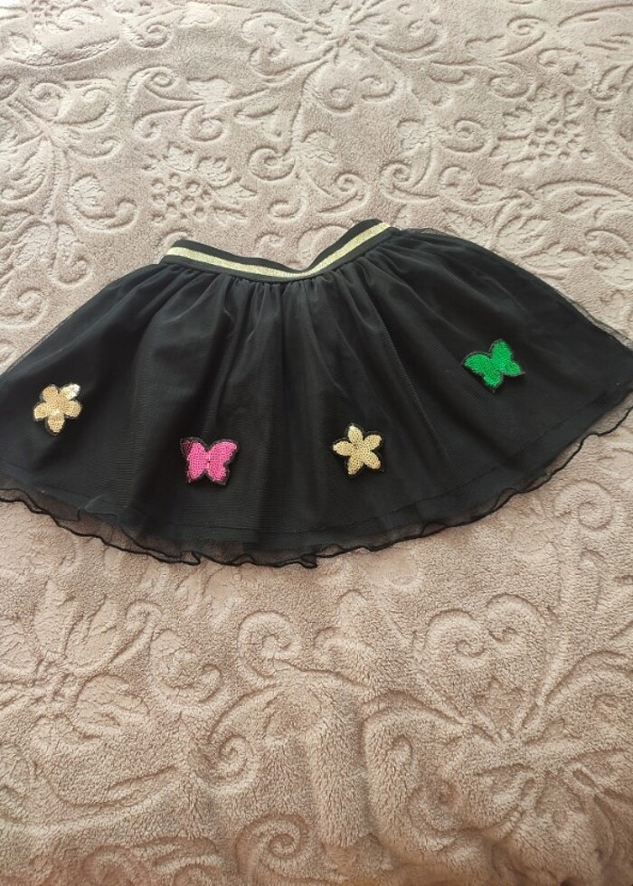 Kız çocuk tüllü etek  - Görsel 2