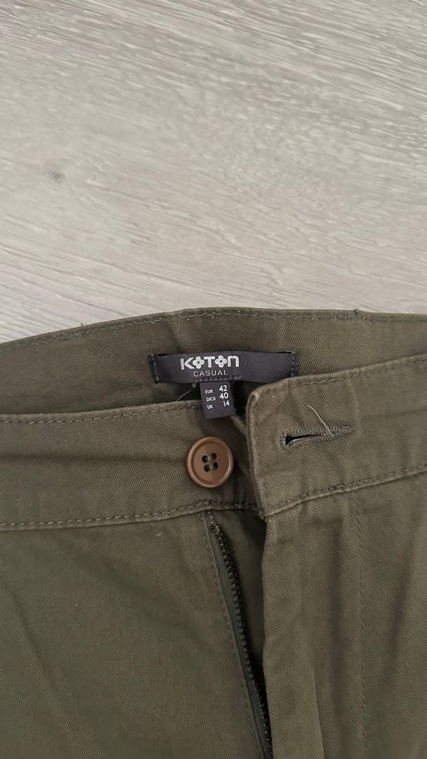 Erkek Kısa Haki Şort - Görsel 2