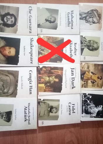 Ünlü Tarihi Figürlerin Biyografi Kitapları Seti